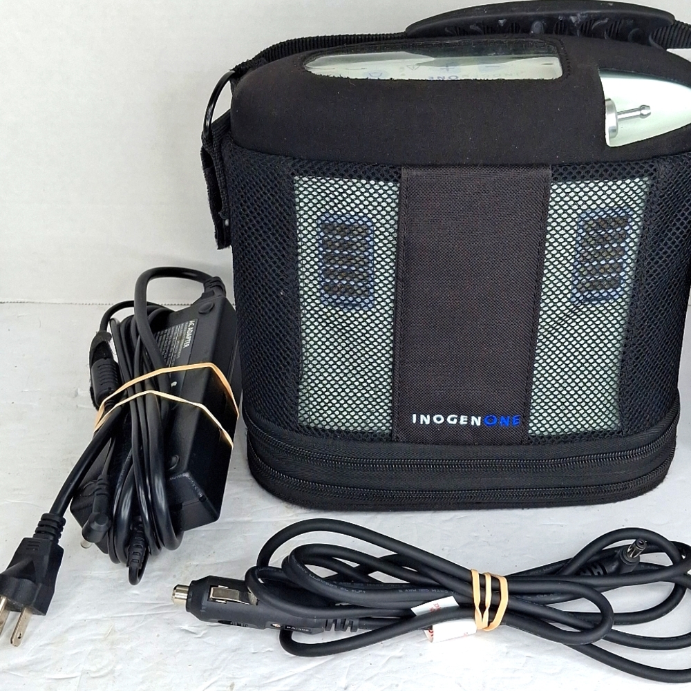 Inogen One G3 Portable O2 Oxygen Concentrator battery Carrying Bag AC/DC Car
